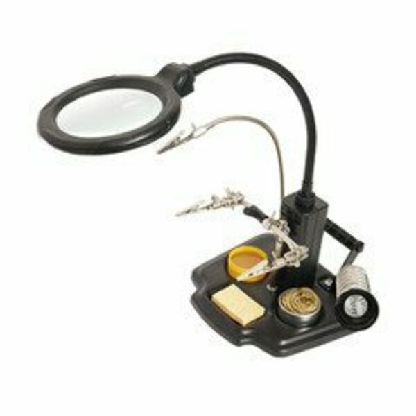 Swe-Tech 3C Soldering Helping Hands w/ LED Magnifier FWT9005-10390